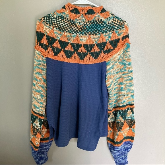 NWT Free People Swit the Small Stuff Sweater - Picture 3 of 6